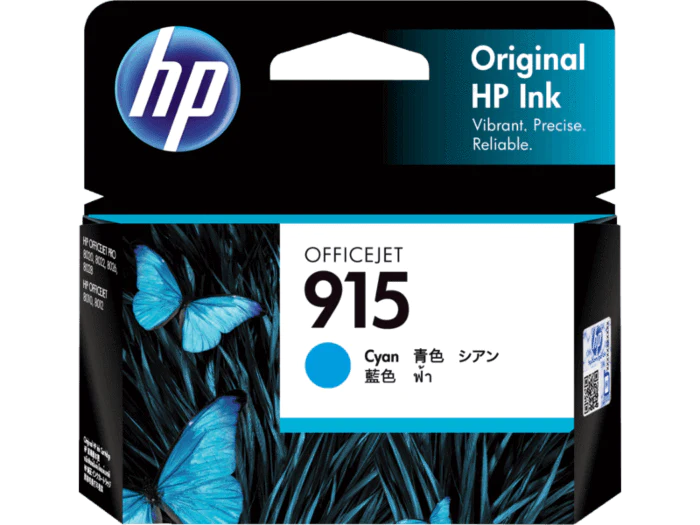 HP 915 Cyan Original Ink 3YM15AA